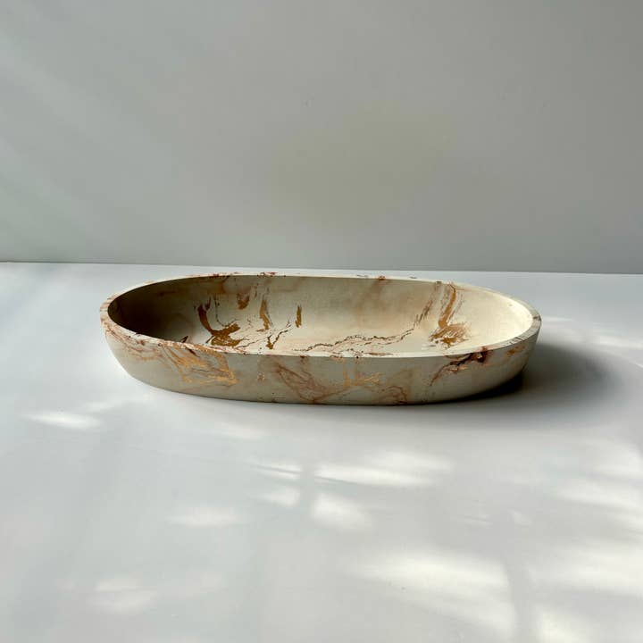 Fancy Concrete - Wholesale Decorative Plate/Dish/Bowl - Dough Concrete Bowl