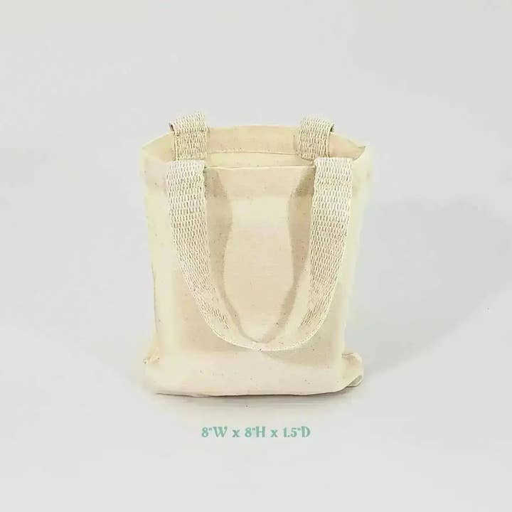 Sunshine + Saltwater - Wholesale Cadeautasje - Canvas Cadeautas | Aloha Draagtas (blauw)1