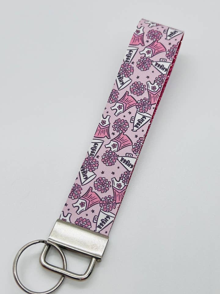 Cheer Mom Keyfob for wholesale by Sidekick Keychain Supply