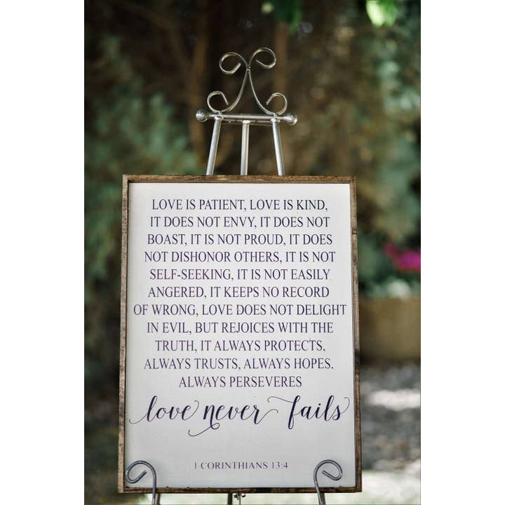 Williamraedesigns - Wholesale Art Print - Corinthians Verse Framed Print - Christian Decor4