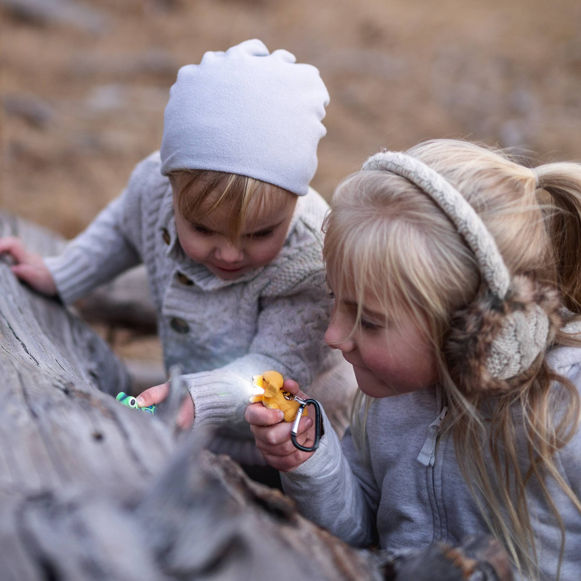 Big Discoveries / Sun Co. - Wholesale Light-Up Toy - Kids & Baby - WildLight Animal Carabiner Flashlight - Retriever Dog4