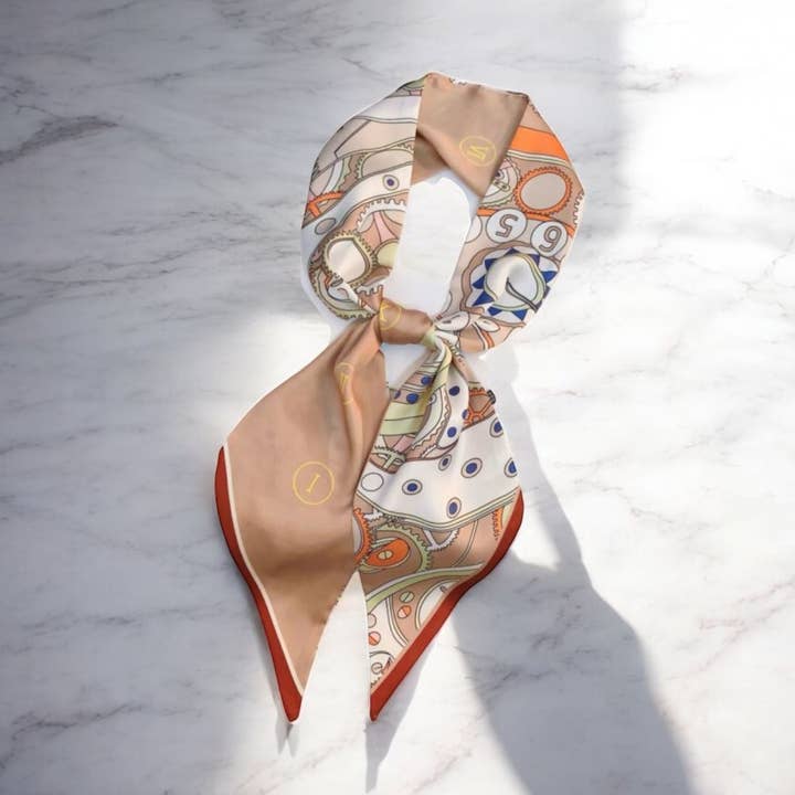 Alinari Firenze – wholesale Halsduk - Dam – Sidenhalsduk Giostra0