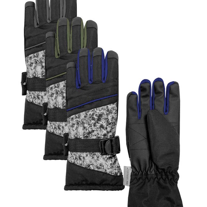 Boys Technical Snowboard Glove w. Thinsulate for wholesale by Grand Sierra