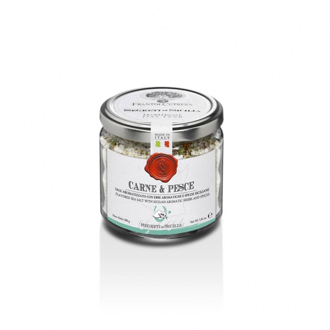 Mercato di Bellina - Vente Sel - Herbes siciliennes grossières et sel gourmet - Pour viande et poisson