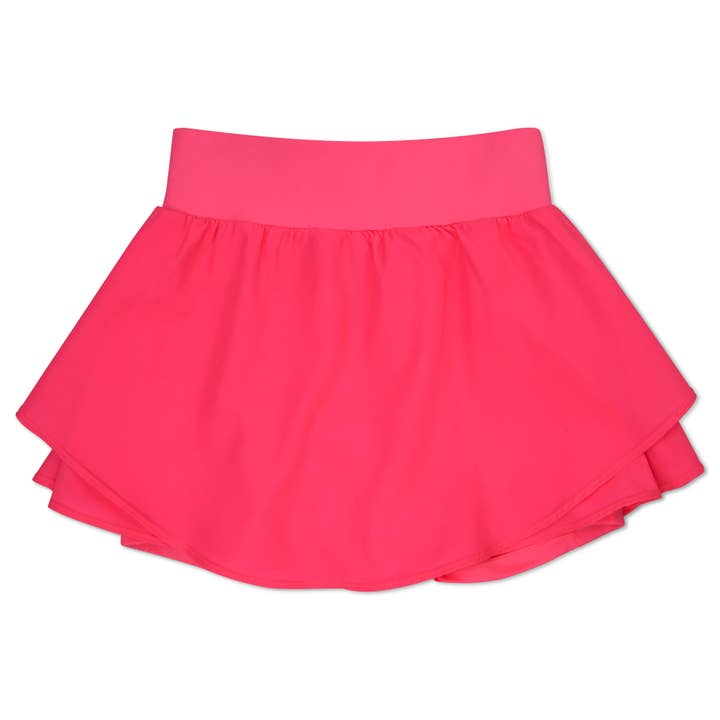 CORAL SKATER SKORT (MEDIUM (10-12)) for wholesale by Iscream