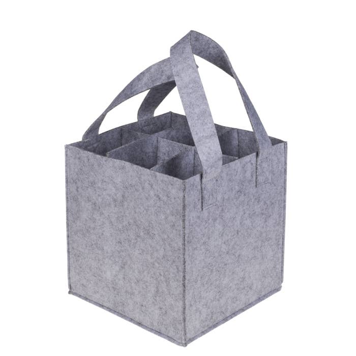Out of the blue KG - Wholesale Wine Tote - Felt bottle bag for 6 bottles,1