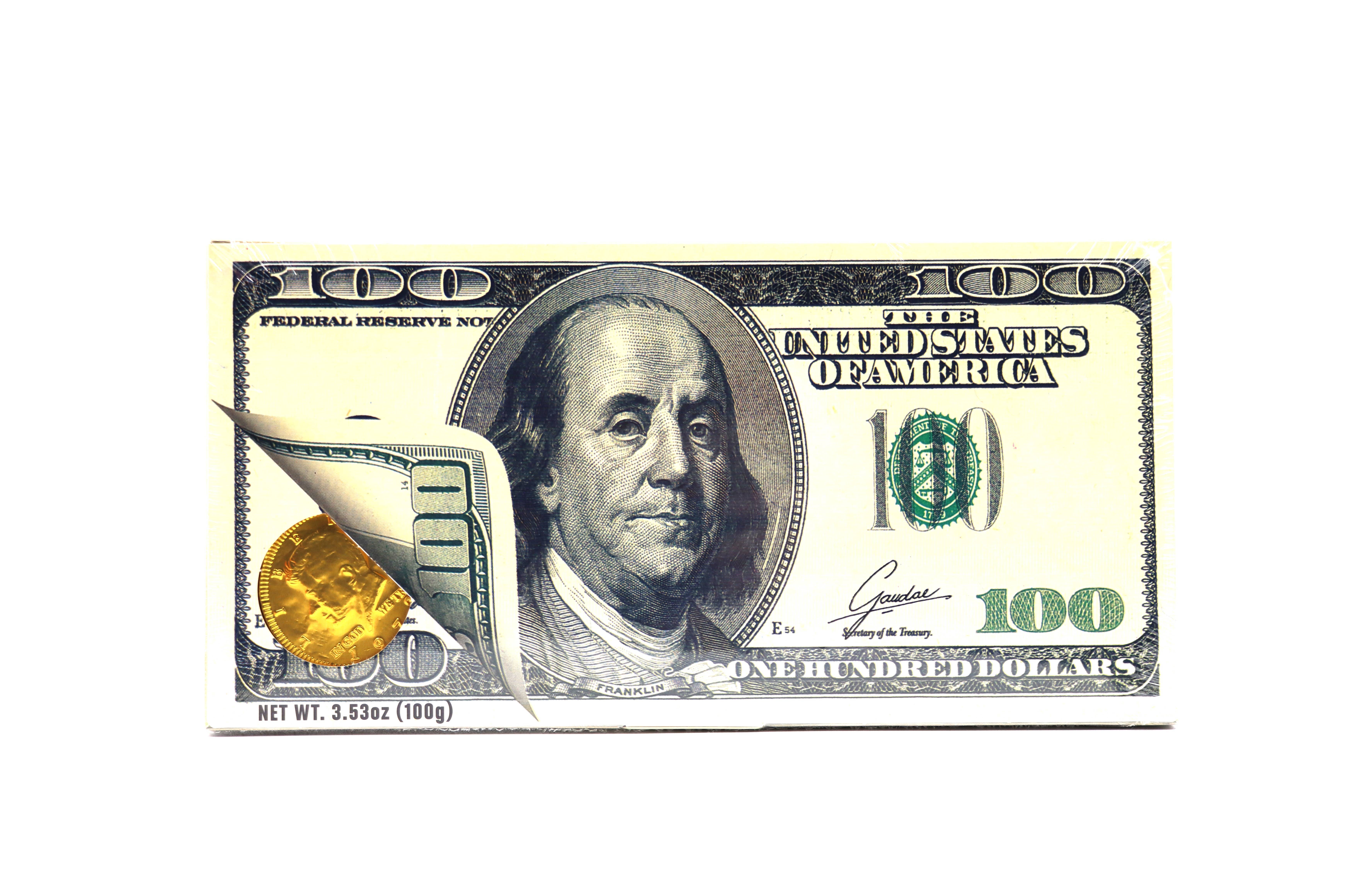 Grandpa Joe's Candy Shop - Wholesale Chocolate - Fort Knox Mega Banknotes, 3.53oz, 12ct Display4