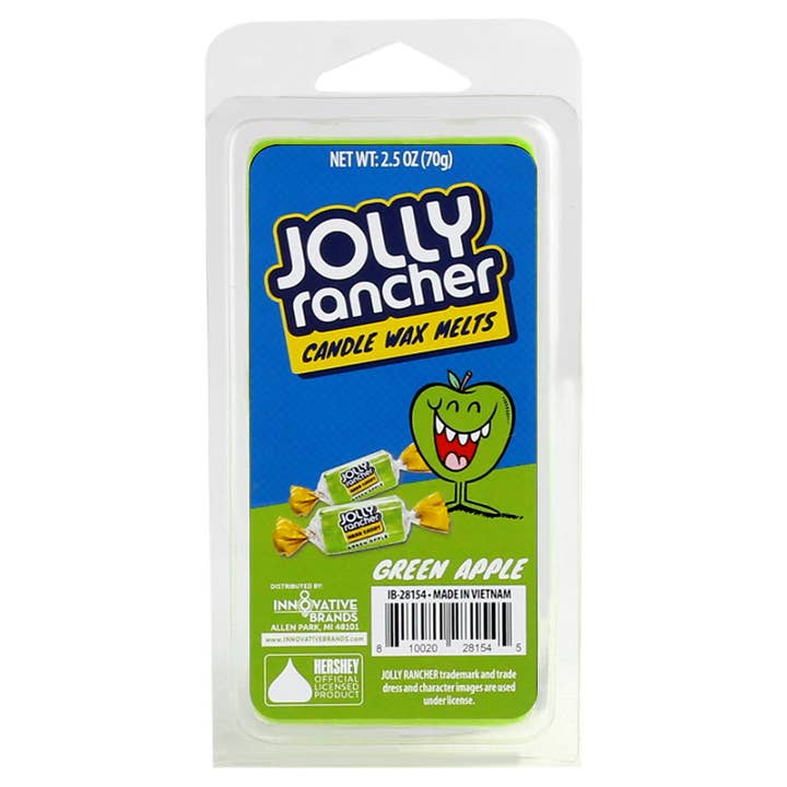 Jolly Rancher Green Apple Wax Melt - 2.5oz 8 Squares - 1ct for wholesale by Cannatron