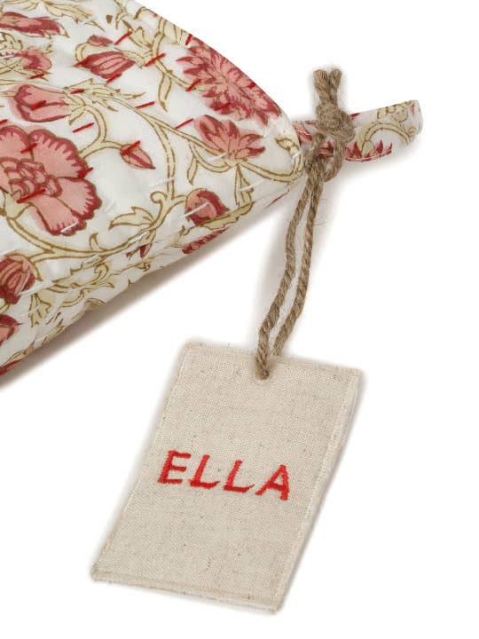 Eyda Homes - Wholesale Holiday Stocking - Kantha Block Print Christmas Stocking | Holiday Decor4