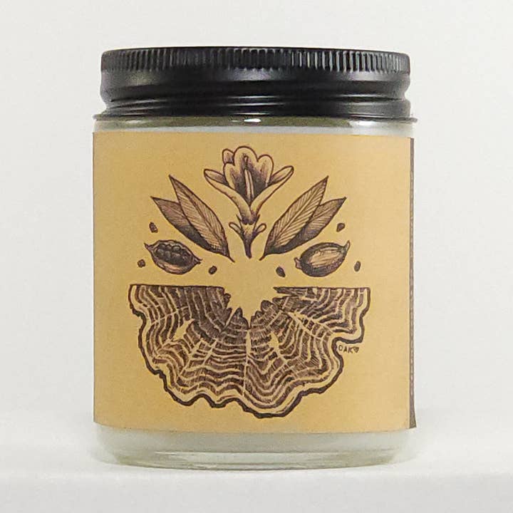 Vela de soja, cardamomo y madera de teca para venta al por mayor de CLEMENO