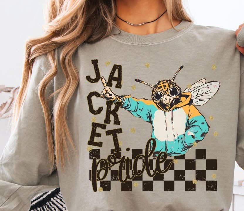 The Lyrical Spirit, LLC - Wholesale T-Shirt (Graphic) - Women's - School Spirit Mascot Pride Sandstone LS CC T-Shirt 15