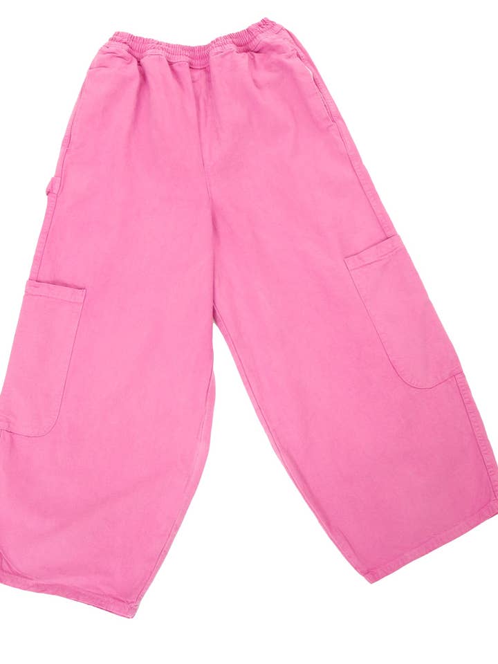 meals - Wholesale Pants - Unisex - Donut Box Pink Chef Pant