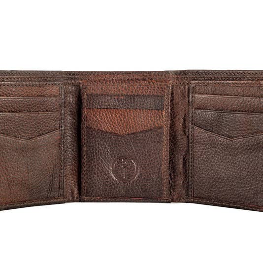 Men's Gifts Australia - Wholesale Wallet - Men's - Mens Trifold Leather Wallet