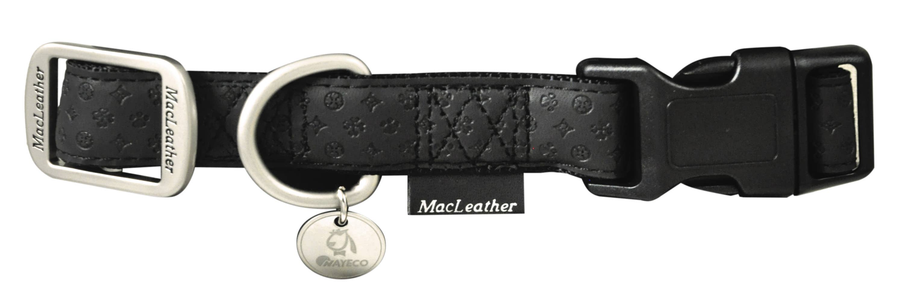 Nayeco - Vente Collier – chien - Colliers pour chiens Mac Leather Collar12
