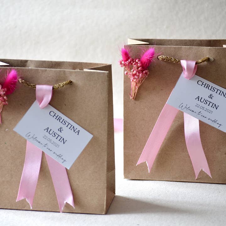 Uniq Favors - Wholesale Party Favor Bag/Box - Baby Shower Bag Favors, Kraft Paper Bag, Quinceanera Favors1