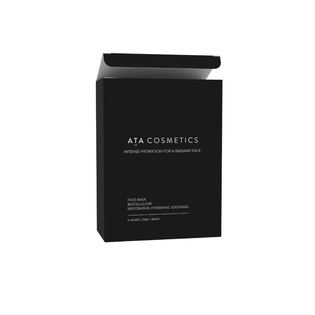 ATA Cosmetics - Wholesale Skincare Face Mask - Face Biocellulose Mask *(6-Pack)*