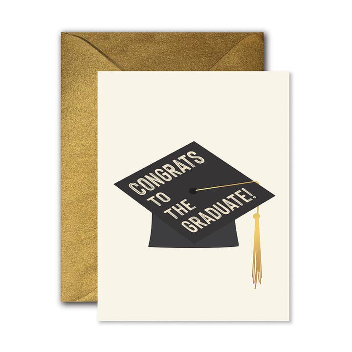 Ginger P. Designs - Wholesale Graduation card - Graduate Hat Graduation Greeting Card0