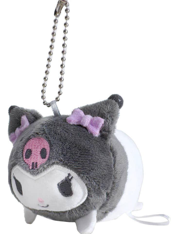 Sanrio Kuromi Plush Mascot Keychain for wholesale by LASR