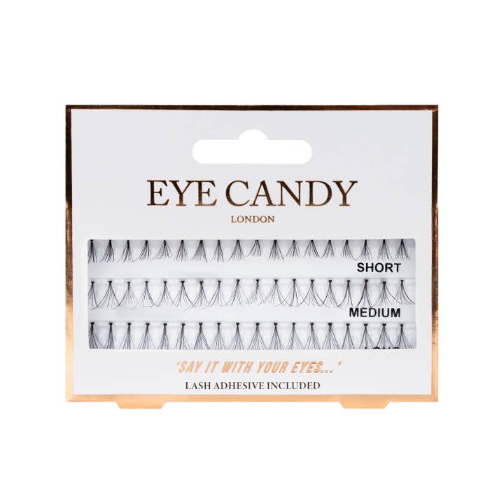 Soinvogue - Wholesale False/Fake Eyelashes - Eye Candy Individual Eyelash Extensions - 54 Singles