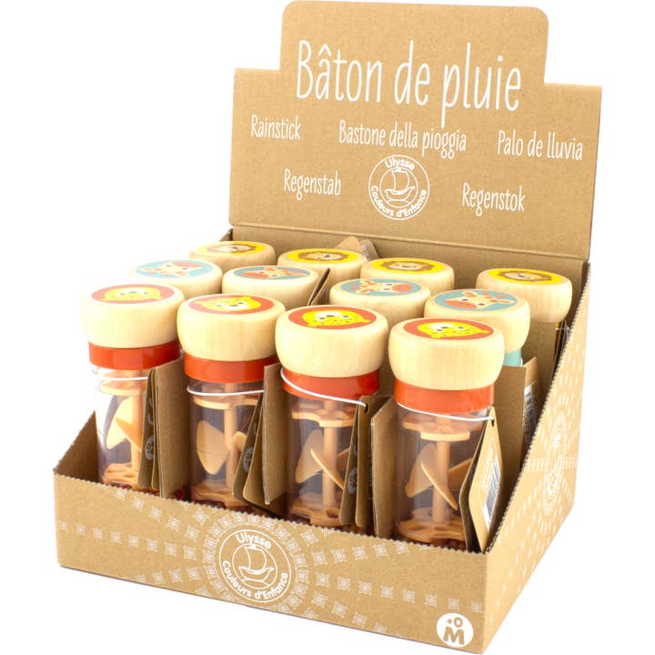 Ulysse Couleurs d'Enfance - Wholesale Wood Toy - Kids - MINI RAIN STICK5