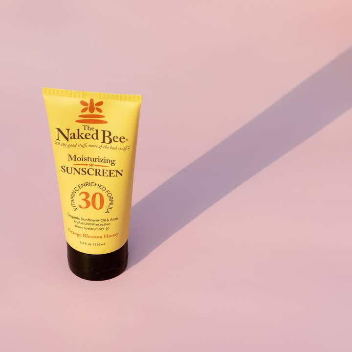 The Naked Bee - Wholesale Sunscreen - 5.5 oz. Moisturizing Sunscreen with SPF 302