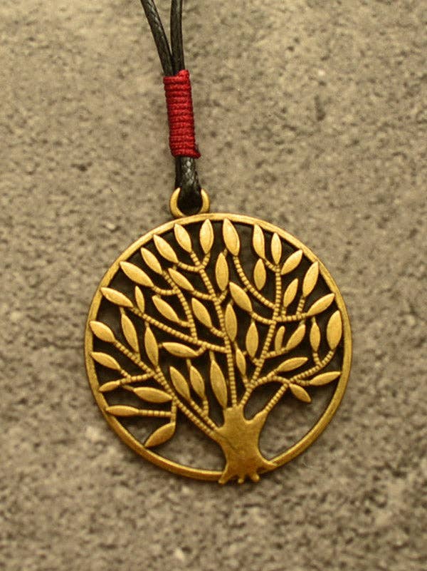 SAME AS PICTURE Vintage Ethnic Style Tree Long Necklace for wholesale on Faire