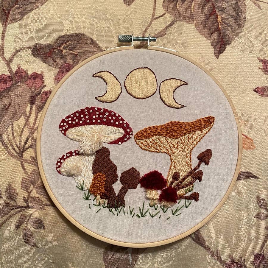 Purchase Wholesale mushroom embroidery kit. Free Returns & Net 60 Terms on  Faire