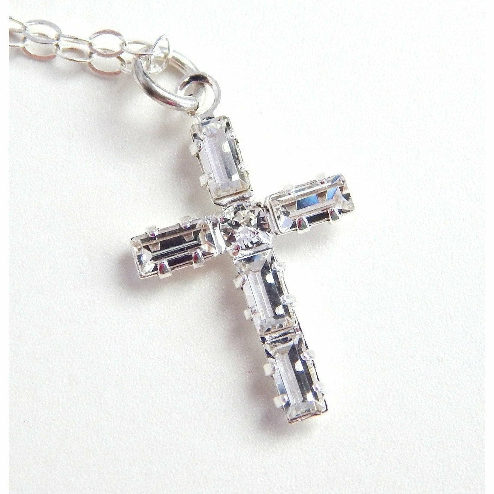 Love Your Bling® - Wholesale Pendant/Charm Necklace - Crystal cross necklace2