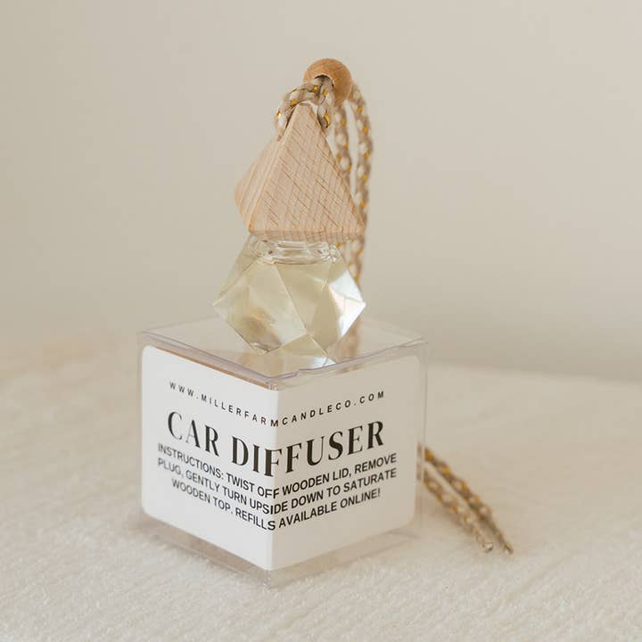 Miller Farm Candle Co - Wholesale Car Freshener - Unisex - Car Diffuser – Phthalate-Free, Long-Lasting, Gift-Ready3
