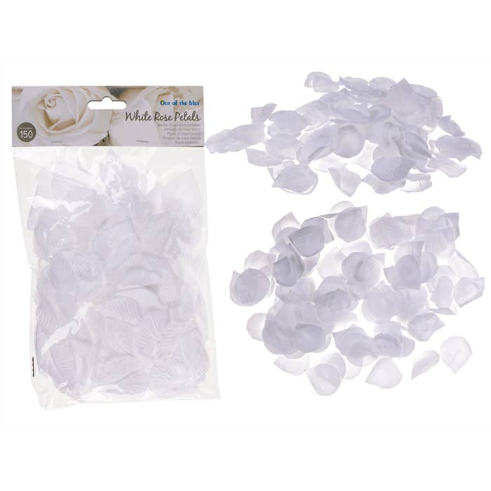 Weiße Rosenblätter, für den Großhandel von Out of the blue KG