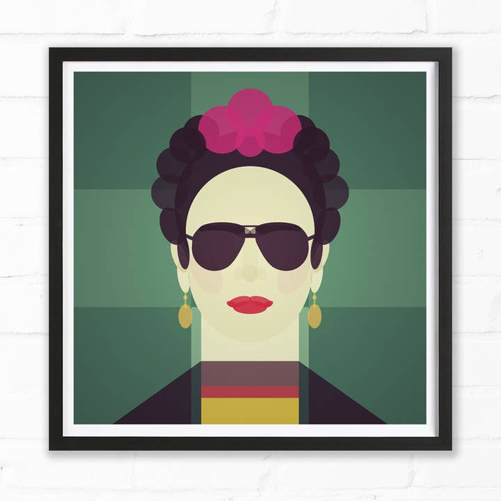 Frida Kahlo Imprimé pour la vente par Cloud Cuckoo Design