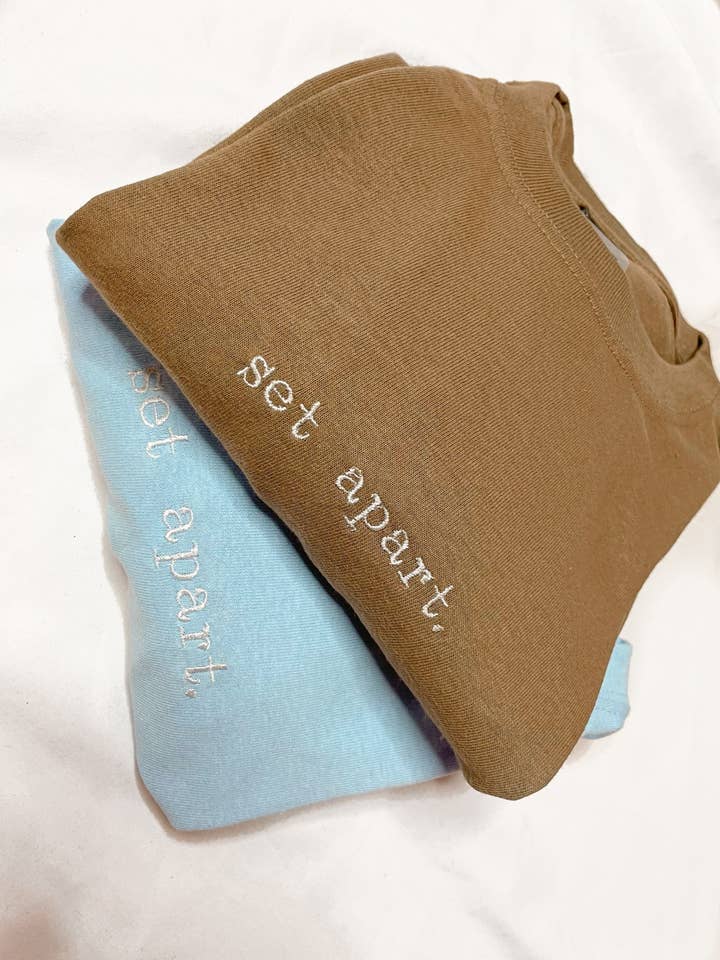 set apart. | t-shirt for wholesale by Apparel for God LLC