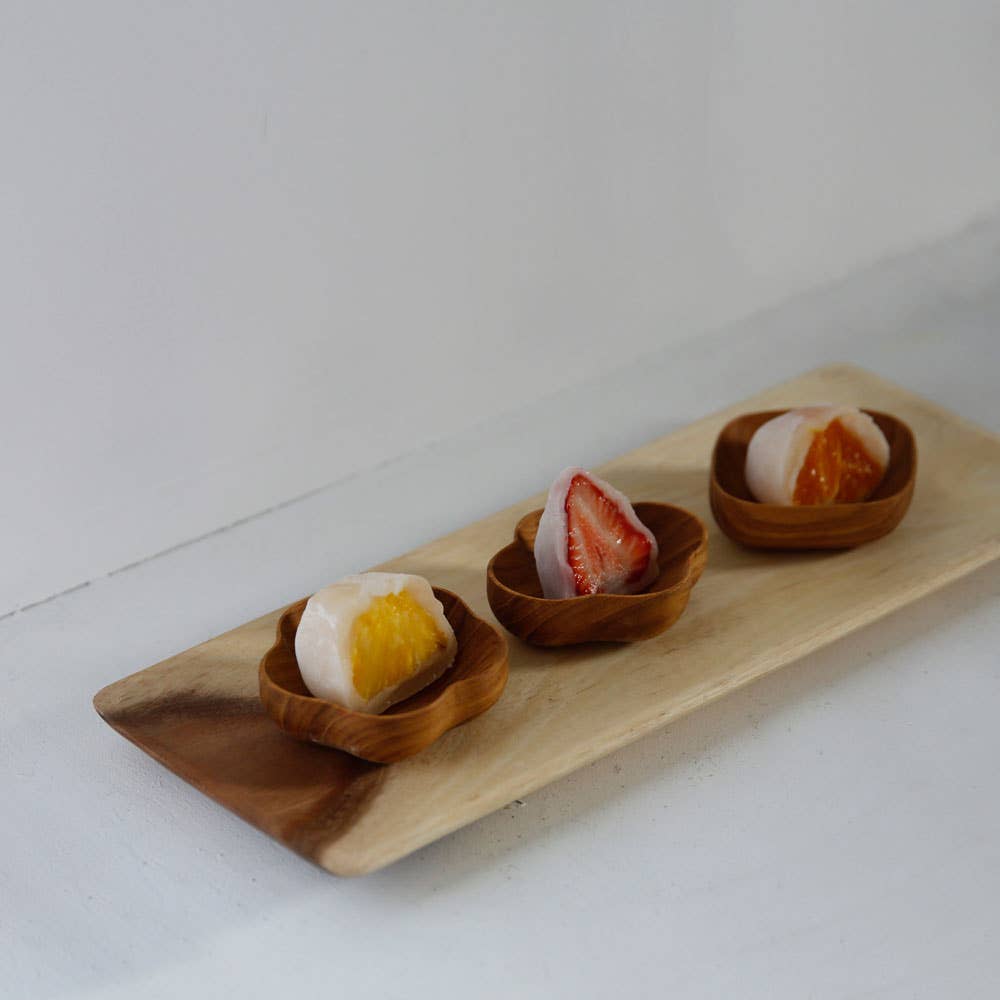 shesay – wholesale Dinner plate – ACACIA WOOD long plate1