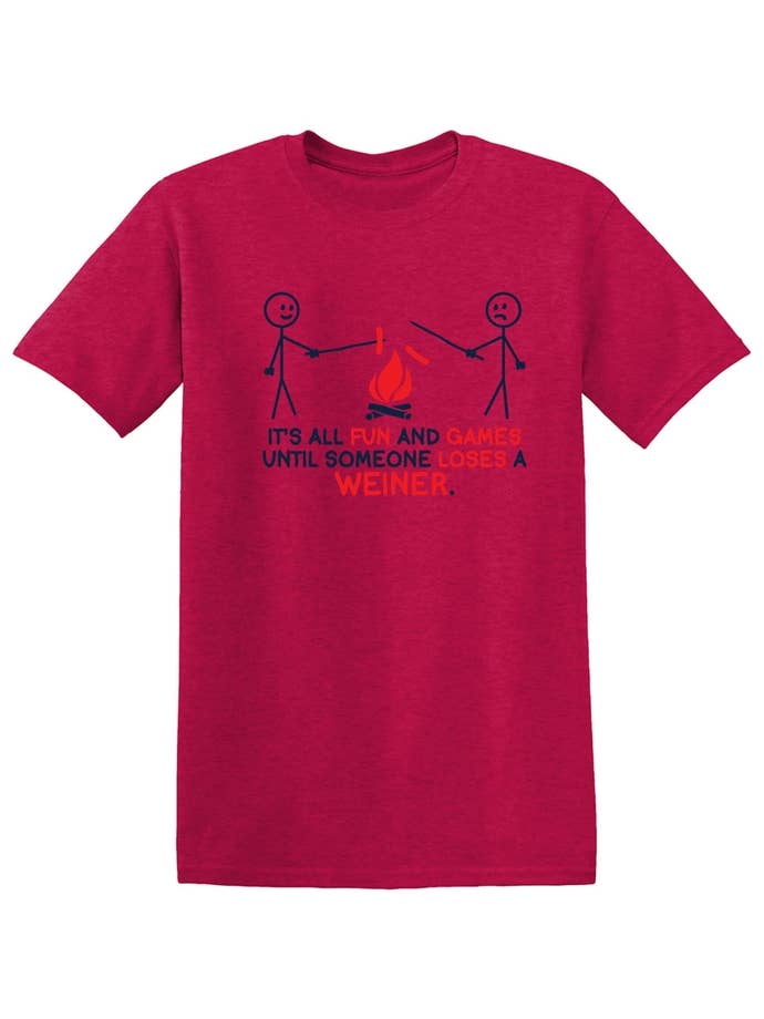 Feelin Good Tees - Wholesale Screen Printed T-Shirt - Unisex - It's All Fun And Games Until Someone Looses A Weiner13