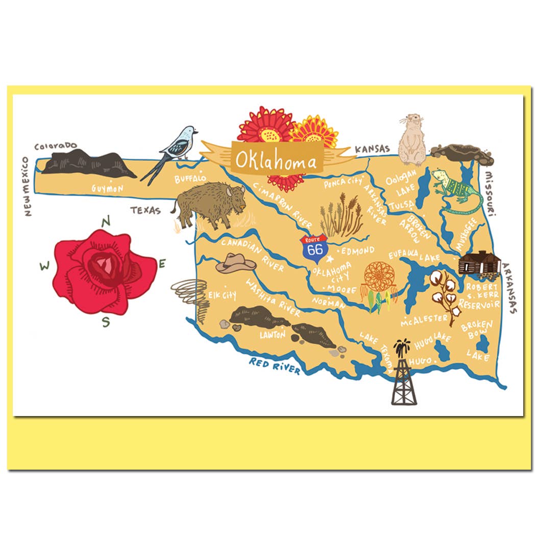 Allport Editions – wholesale Vardagliga hälsningskort – Hej USA Card Series - ALLA 50 STATER HÄR!37