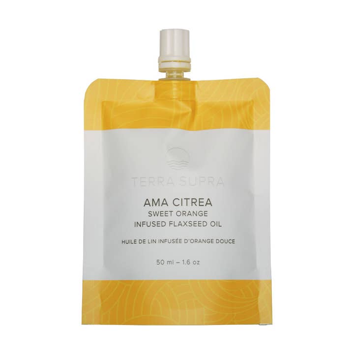 Ama Citrea Organic Body Serum with Flaxseed Oil, 50ml for wholesale by Terra Supra Skin Care Inc