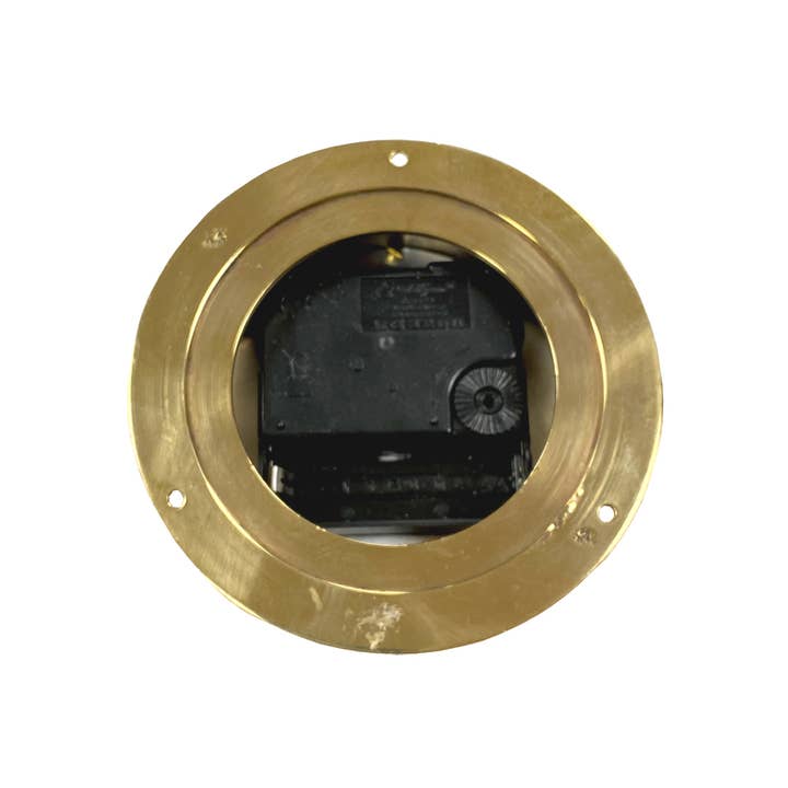 Madison Bay Co. - Historical Home Decor Reproductions - Wholesale Wall Clock - Nautical Wall-Mounted Ship's Time Clock, 3-3/4"2