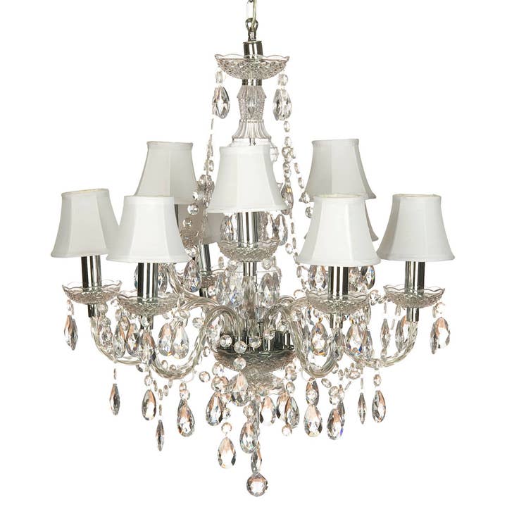 Lustre transparent Romeo 9 bras * EU uniquement pour la vente par Muno