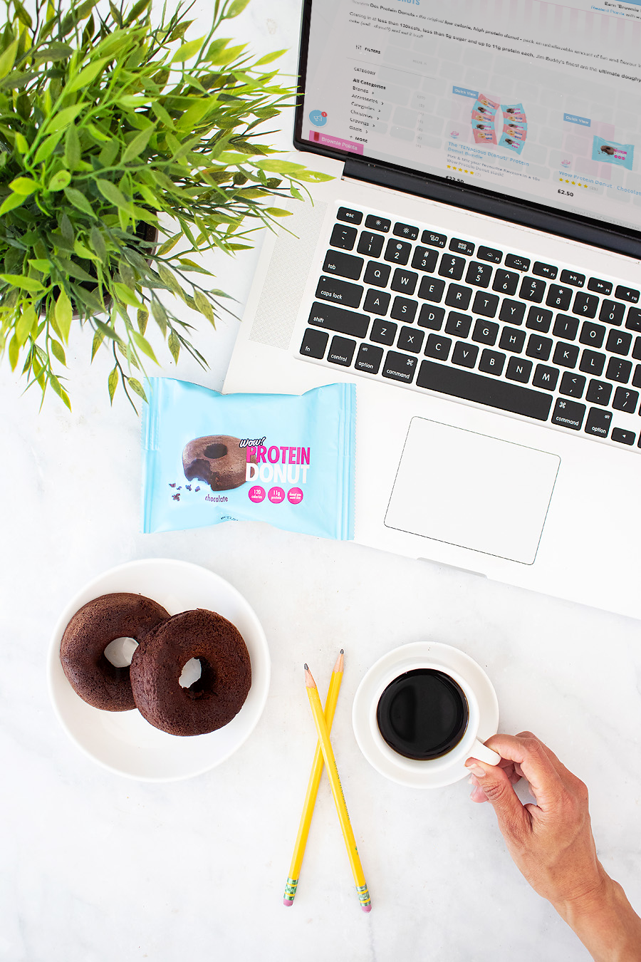 Wow! Protein Donuts - Wholesale Snack Bar - Wow! Protein Donuts: Low Calorie, (Chocolate - 6 Pack)7