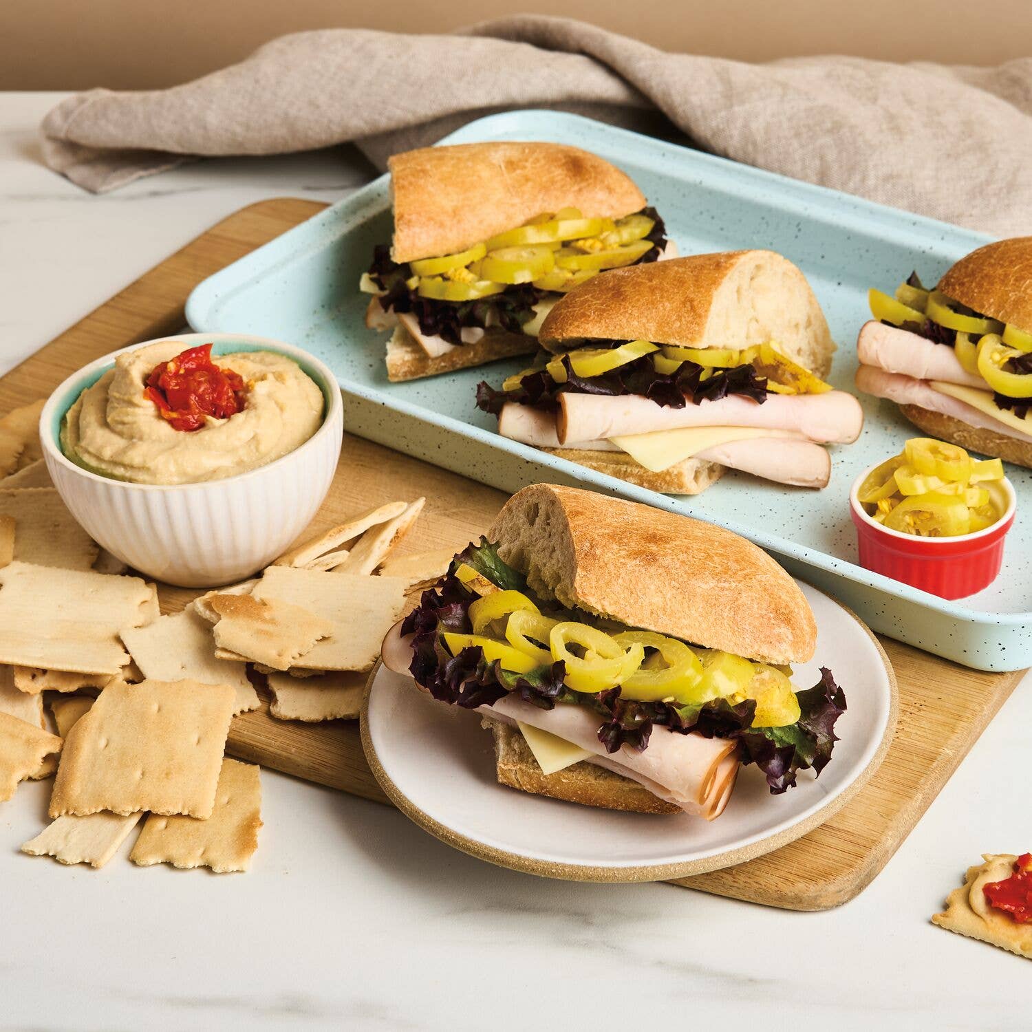 Divina - Wholesale Pickled Vegetables - Sliced Banana Peppers2