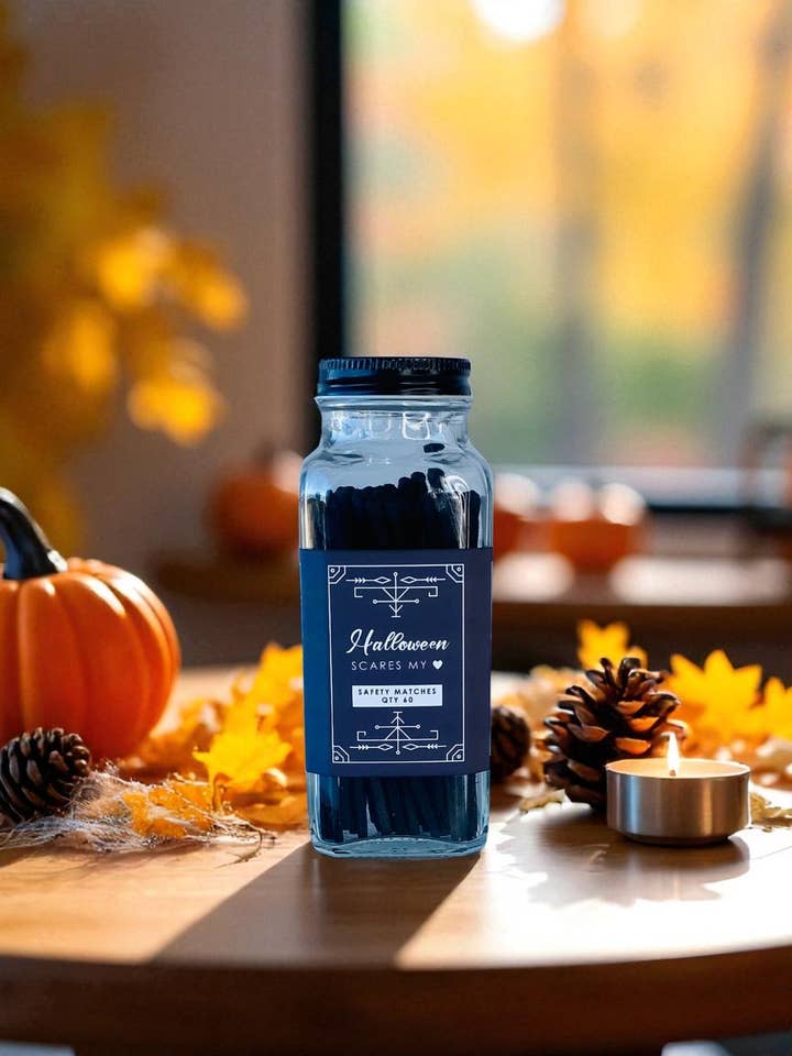 Halloween-säkerhetsmatcher - Halloween skrämmer mitt hjärta för wholesale av Rambling Caravan