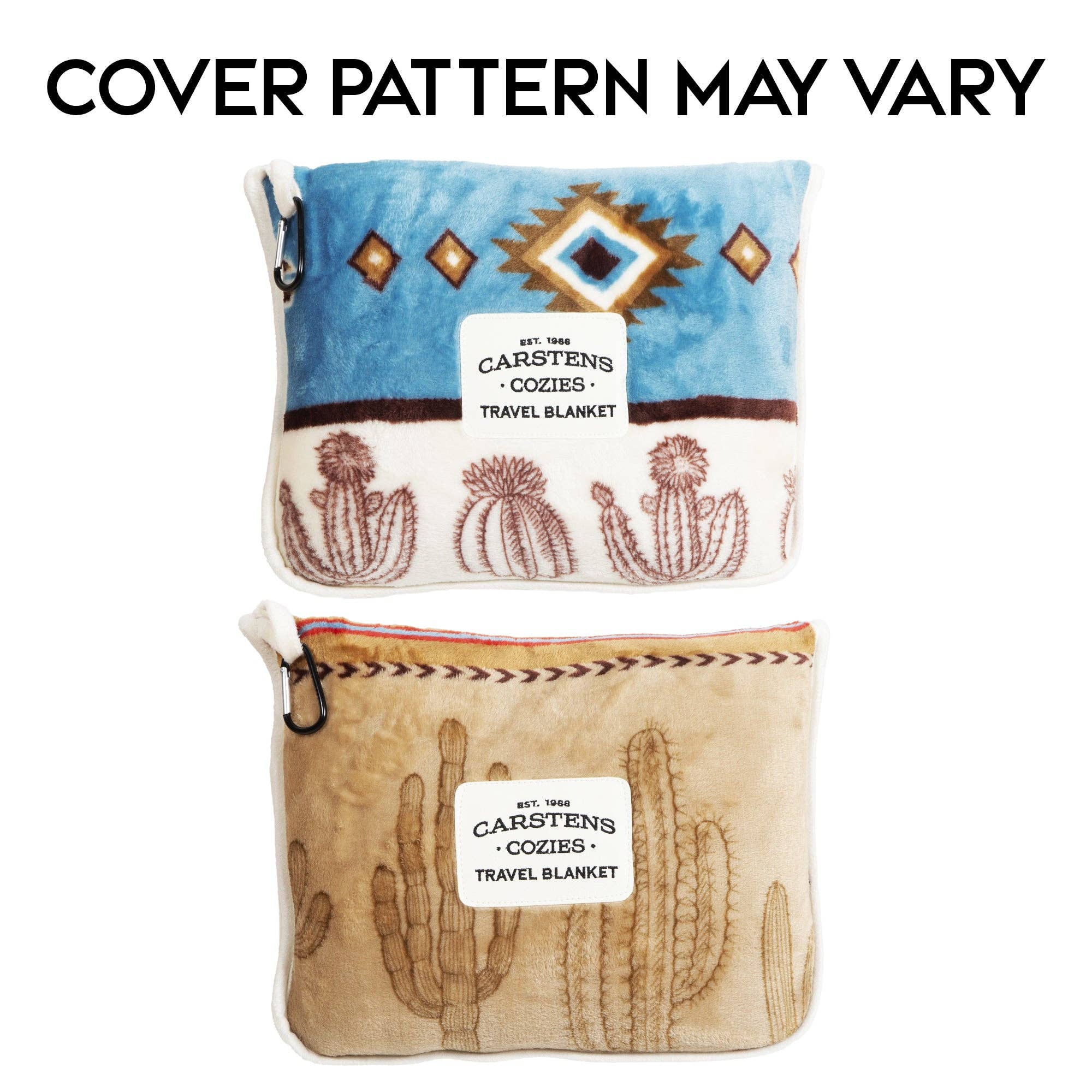 Carstens, Inc. - Wholesale Travel Blanket - Cactus Stripe Travel Blanket6