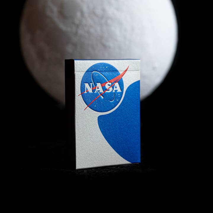 FULTONS Playing Cards - Wholesale Playing Cards - NASA Foil “Meatball” Logo Playing Cards