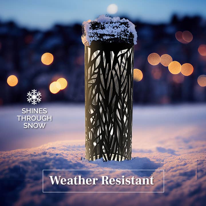 Gotham Steel/Granitestone - Wholesale Outdoor/lawn light - 4 -Pack Bollard Solar LED Outdoor Pathway Lights4