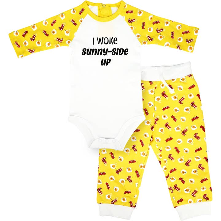 Sunny-Side Up - 12-24 Months
Yellow Bodysuit & Pants Set for wholesale by Pavilion