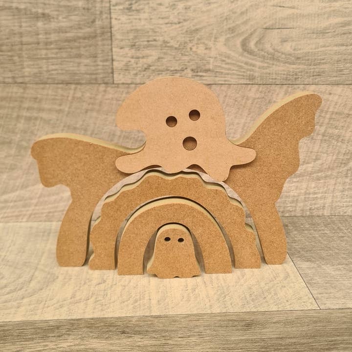 Funky ghost rainbow for wholesale by Manchester Craft Blanks