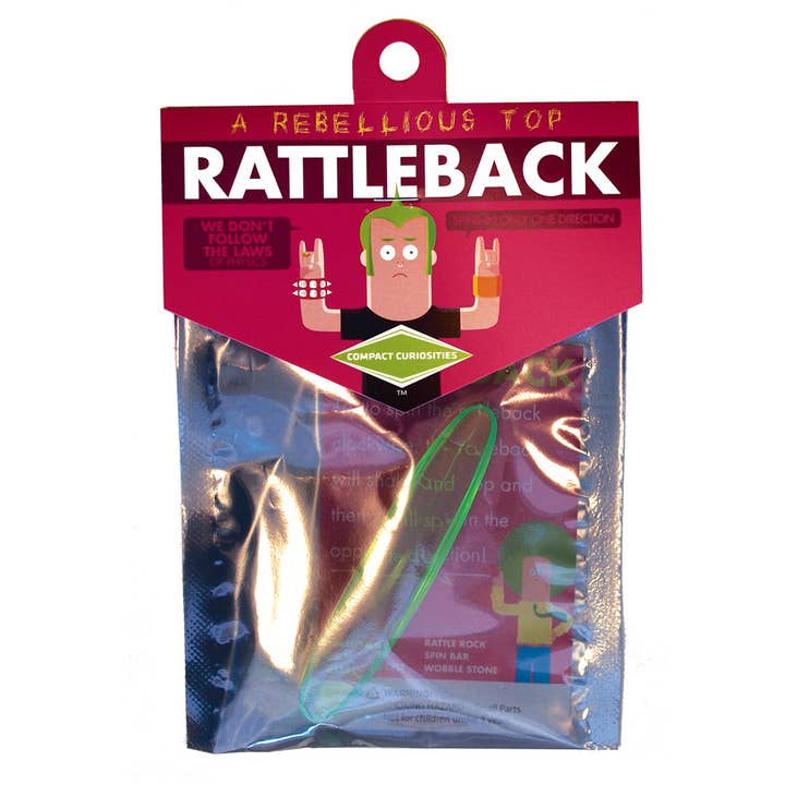 Copernicus Toys - Wholesale Classic Toy - Kids - Rattleback | Compact Curiosites Rattleback Science Demo