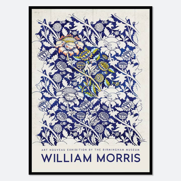 William Morris Wey 1882-1883 Vintage poster met kunstdruk W05 voor wholesale door Sugar & Canvas