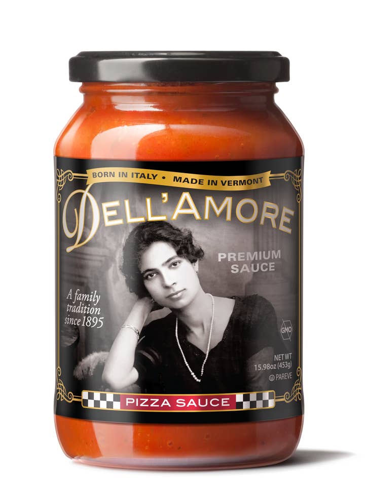 Pizza Sauce (16oz) for wholesale by Dell'Amore Premium Marinara