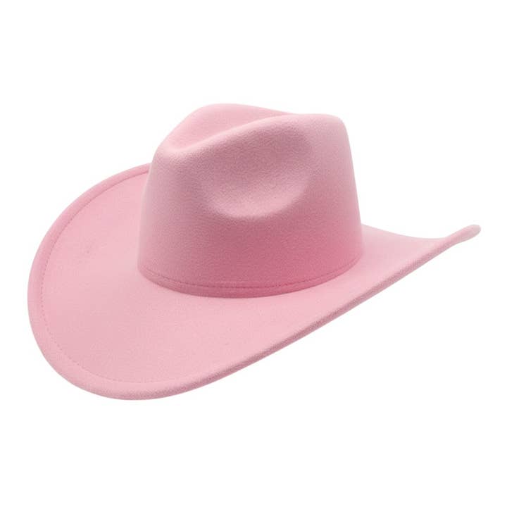 Sensibling Corp. - Wholesale Cowboy Hat - Women's - Faux Suede Western Cowboy Fedora Hat1